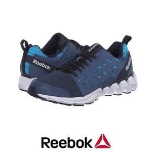 Reebok Zigkick Racer Athletic Shoe Indigo/ Navy Blue Size 7 women's